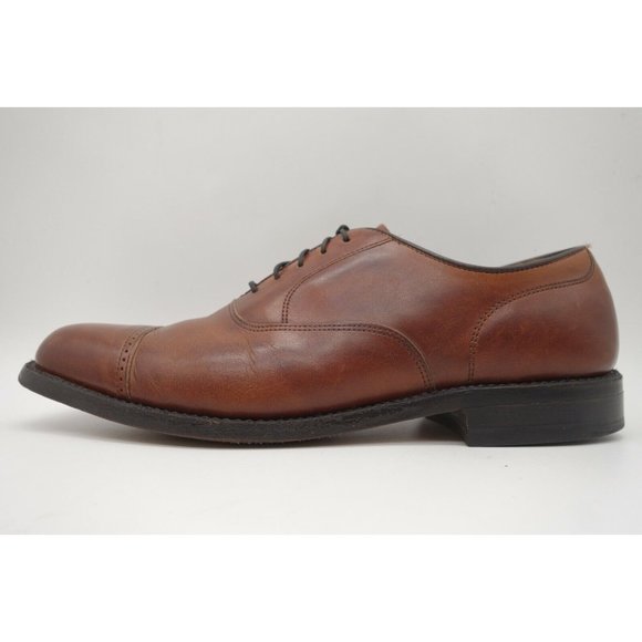 Foot Joy FJ Classics Brown Leather Cap Toe Lace Up Oxfords Shoes Men\'s 9.5 B main image 6
